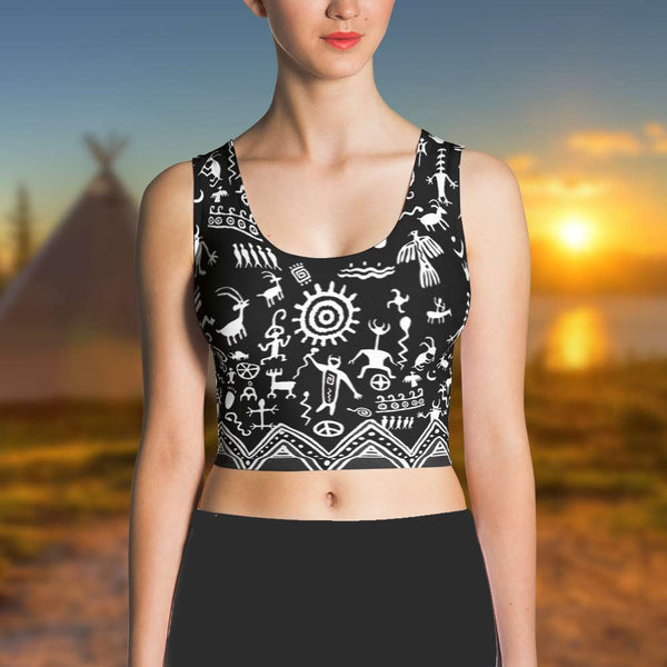 Ladies Yoga Crop Tops