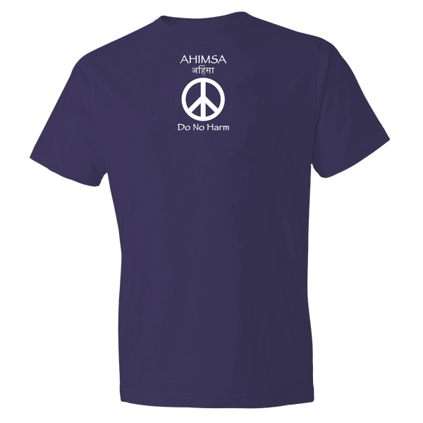 Buddha men's yoga t-shirt by Sushila Oliphant