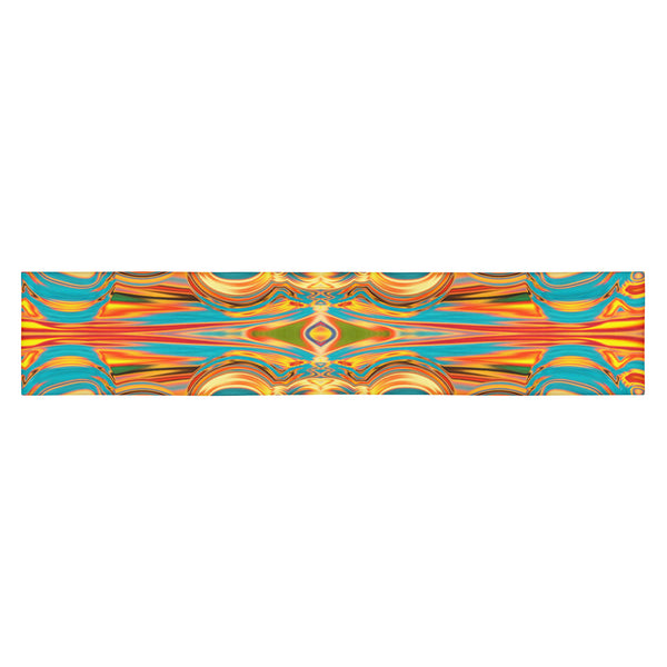 DreamTime headband is great for yoga and the gym. Colorful, abstract design. Artist, Sushila Oliphant with Apparel for the Spirit.