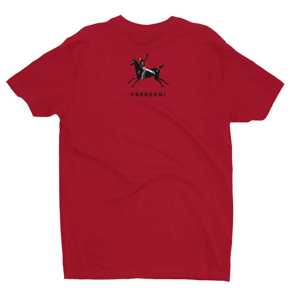 men's Native American themed t-shirt by Sushila Oliphant