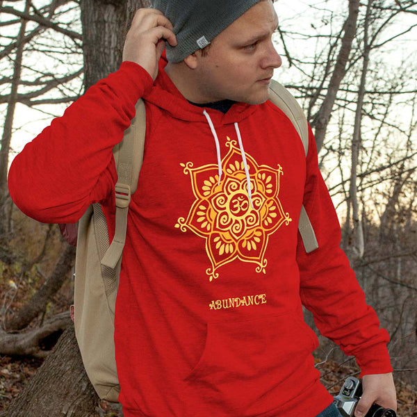 Abundance Mandala Hoodie designed by Sushila Oliphant.