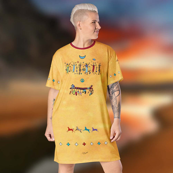 Medicine Wand T-shirt dress