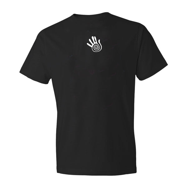 men's Native American themed t-shirt by Sushila Oliphant