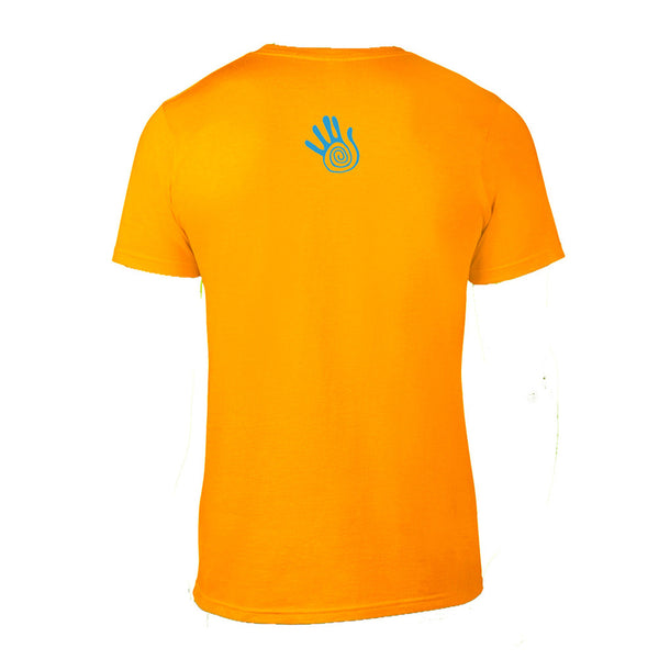 men's Native American themed t-shirt by Sushila Oliphant