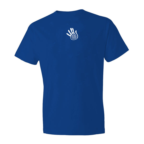 men's Native American themed t-shirt by Sushila Oliphant