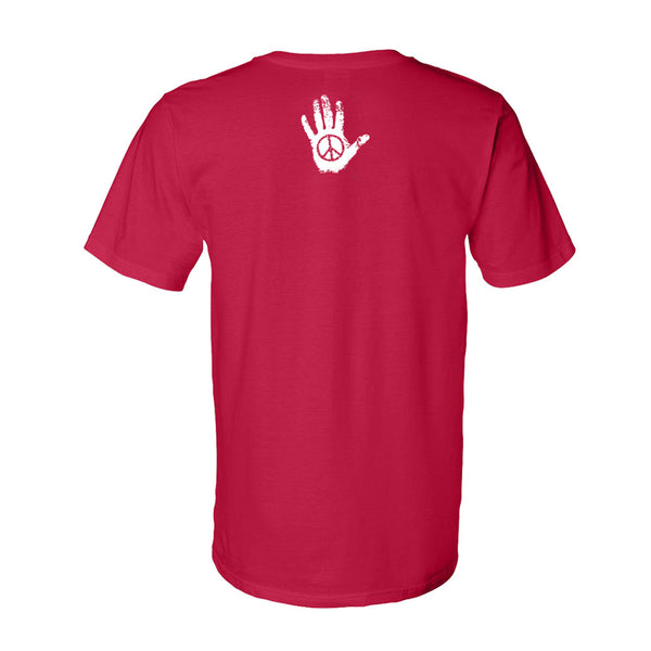 men's Native American themed t-shirt by Sushila Oliphant