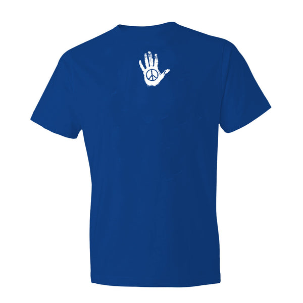 men's Native American themed t-shirt by Sushila Oliphant