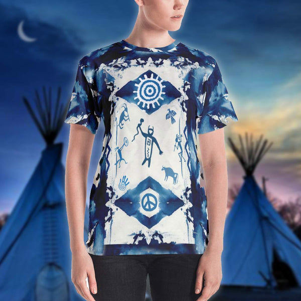 Native American spiritual t-shirt by Sushila Oliphant