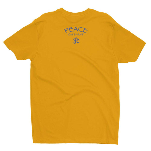 Yantra of Ganesha men's yoga t-shirt by Sushila Oliphant