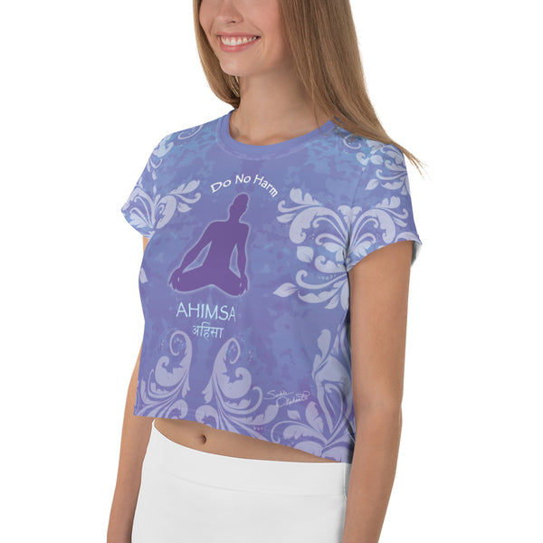 Ahimsa - Do No Harm Crop Tee