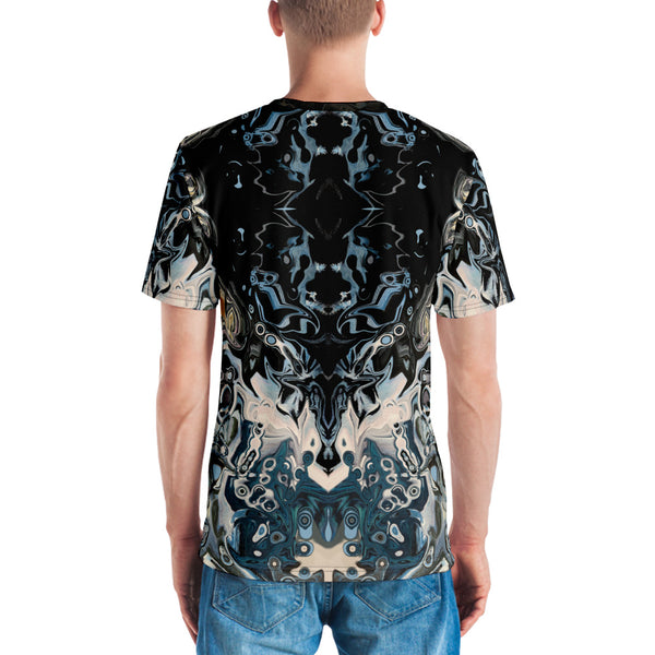Men's cool t-shirt with unique Eastern design by Sushila Oliphant, Apparel for the Spirit.