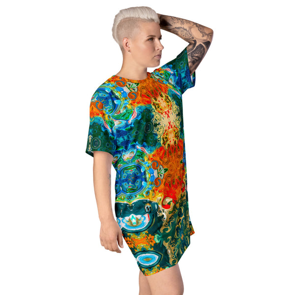 Cosmic_Tapestry T-shirt dress