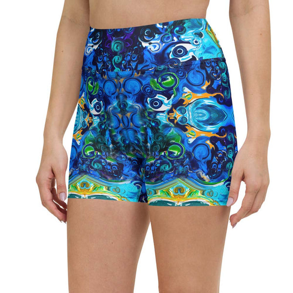 Cosmic Energy Yoga Shorts
