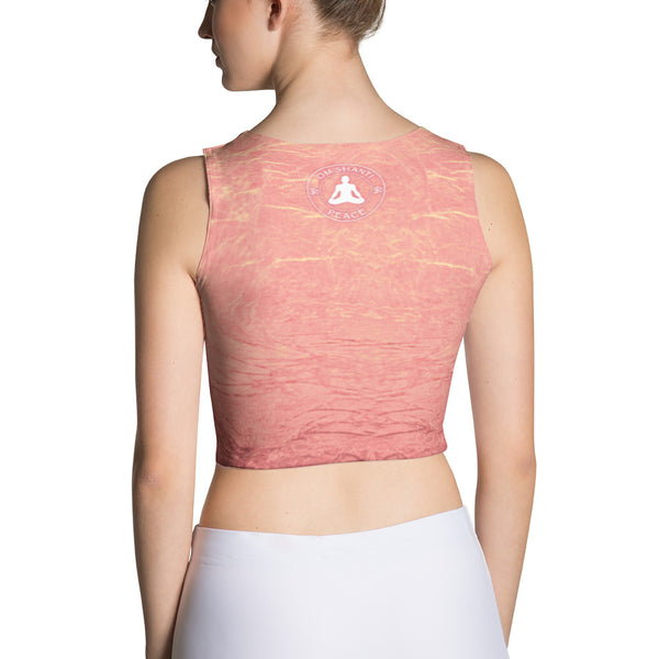 Lotus Sunrise - Yoga Sublimation Crop Top