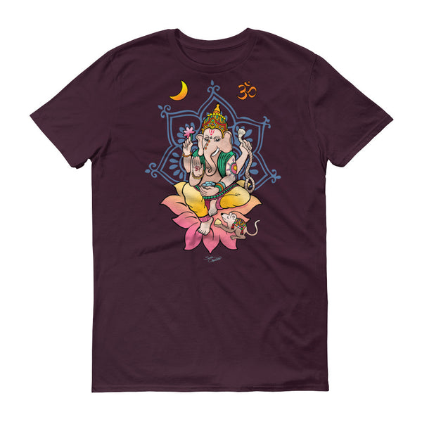 Ganesha yoga t-shirt by Sushila Oliphant, apparel for the spirit