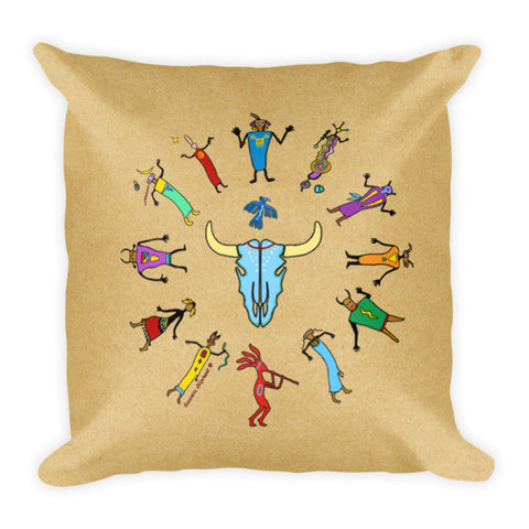 Sacred Circle meditation pillow by Sushila Oliphant