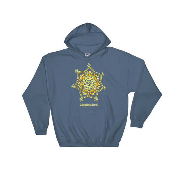 Abundance Mandala Hoodie designed by Sushila Oliphant.
