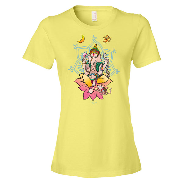Ganesha yoga t-shirt by Sushila Oliphant, apparel for the spirit