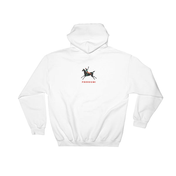 White Buffalo Medicine Wheel Hoodie