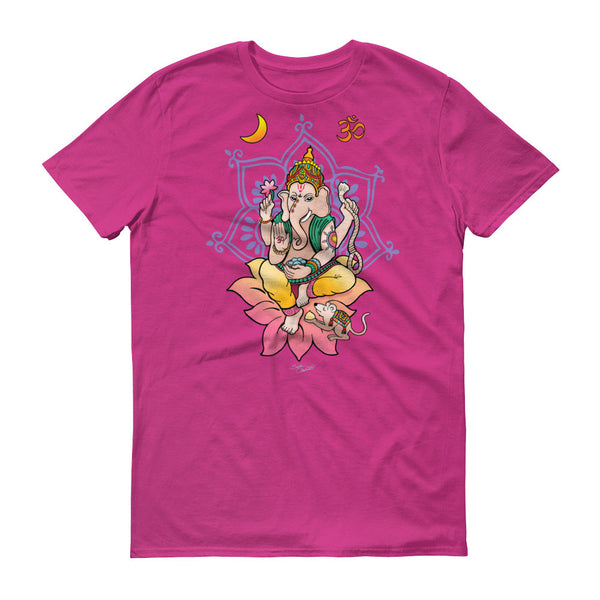 Ganesha yoga t-shirt by Sushila Oliphant, apparel for the spirit