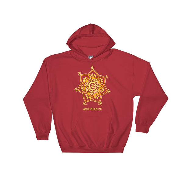 Abundance Mandala Hoodie designed by Sushila Oliphant.
