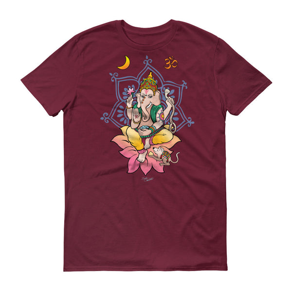 Ganesha yoga t-shirt by Sushila Oliphant, apparel for the spirit