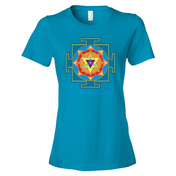 Yantra of Ganesha yoga t-shirt by Sushila Oliphant, apparel of the spirit