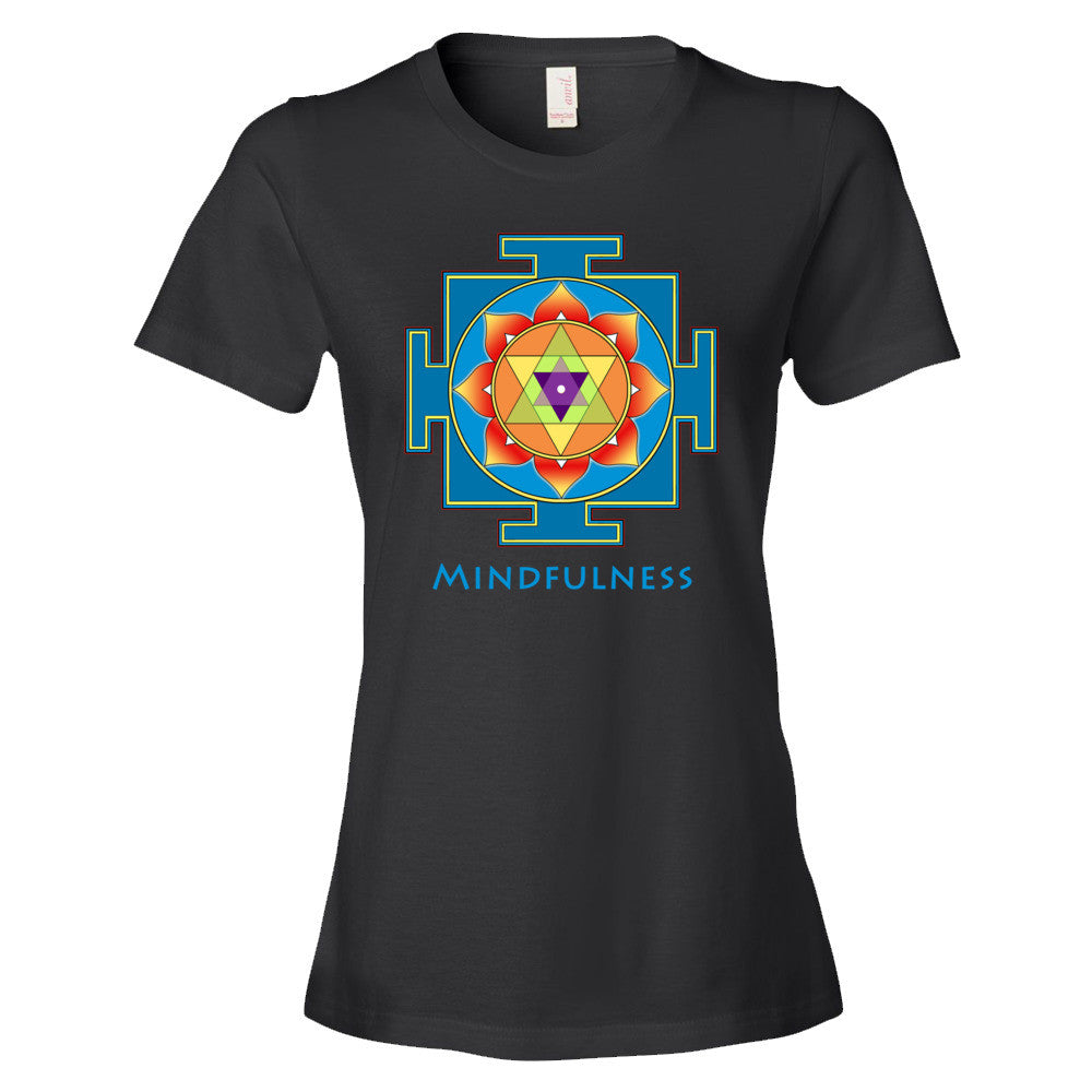 Yantra of Ganesha yoga t-shirt by Sushila Oliphant, apparel of the spirit