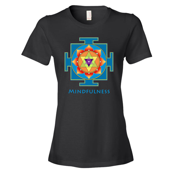 Yantra of Ganesha yoga t-shirt by Sushila Oliphant, apparel of the spirit