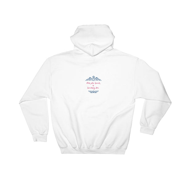 Brahman Hoodie (white & gray)