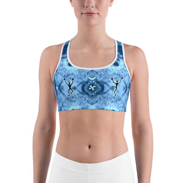 Native American yoga sports bra by Sushila Oliphant