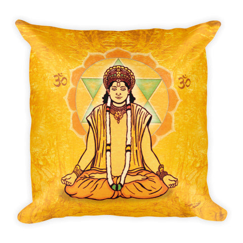 Avatar meditation pillow by Sushila Oliphant
