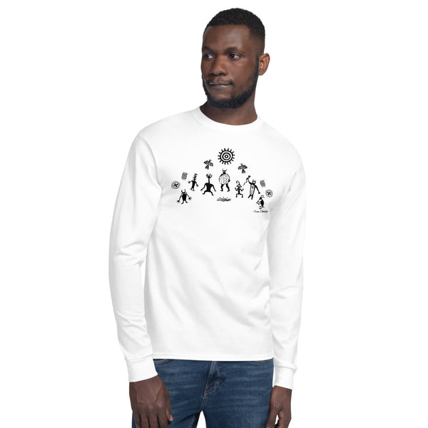 Nature Spirits (white) - Men's Champion Long Sleeve Shirt