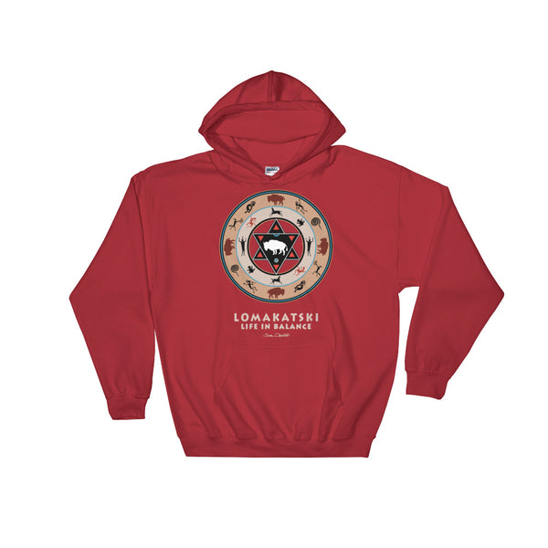 White Buffalo Medicine Wheel Hoodie