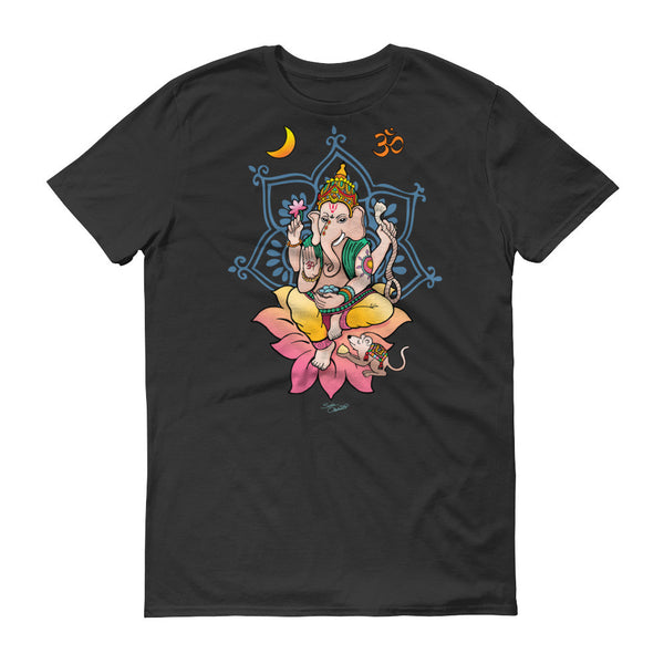 Ganesha yoga t-shirt by Sushila Oliphant