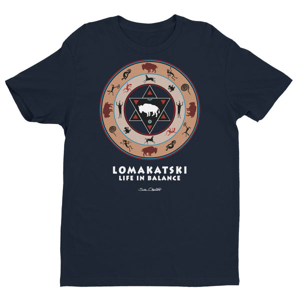 men's Native American White Buffalo t-shirt by Sushila Oliphant.