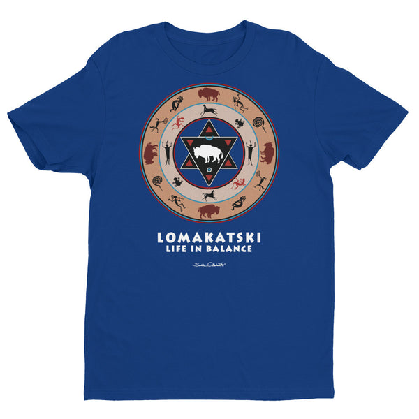 men's Native American White Buffalo t-shirt by Sushila Oliphant.