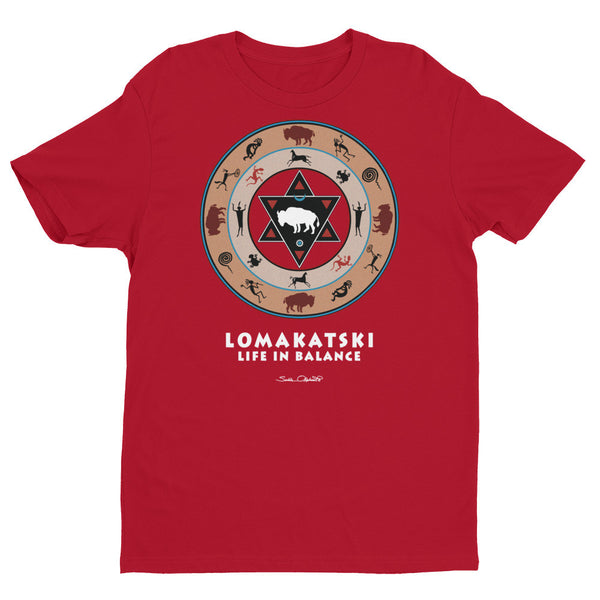 men's Native American White Buffalo t-shirt by Sushila Oliphant.