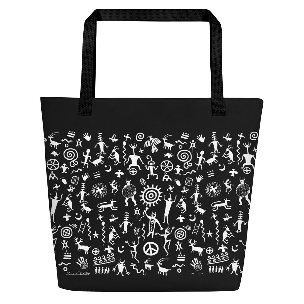 Nature Spirits Yoga Beach Bag