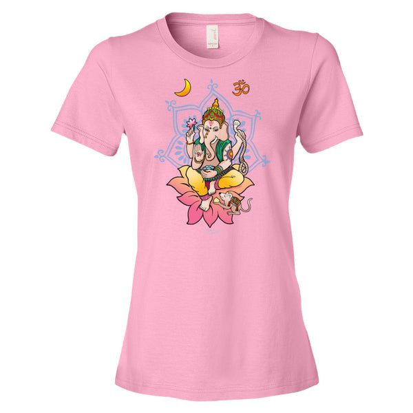 Ganesha yoga t-shirt by Sushila Oliphant, apparel for the spirit