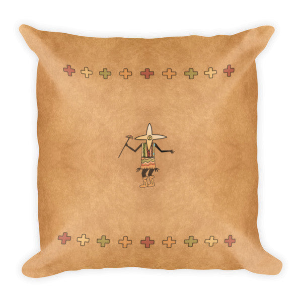 Southwest Tribal meditation pillow by Sushila Oliphant