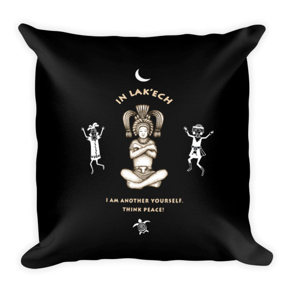Mayan Shamans meditation pillow by Sushila Oliphant