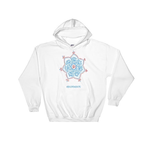 Abundance Mandala Hoodie designed by Sushila Oliphant.