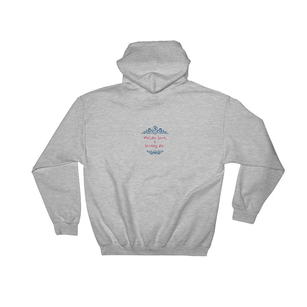 Brahman Hoodie (white & gray)