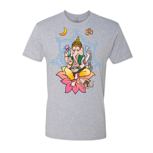 men's Ganesha yoga t-shirt by Sushila Oliphant