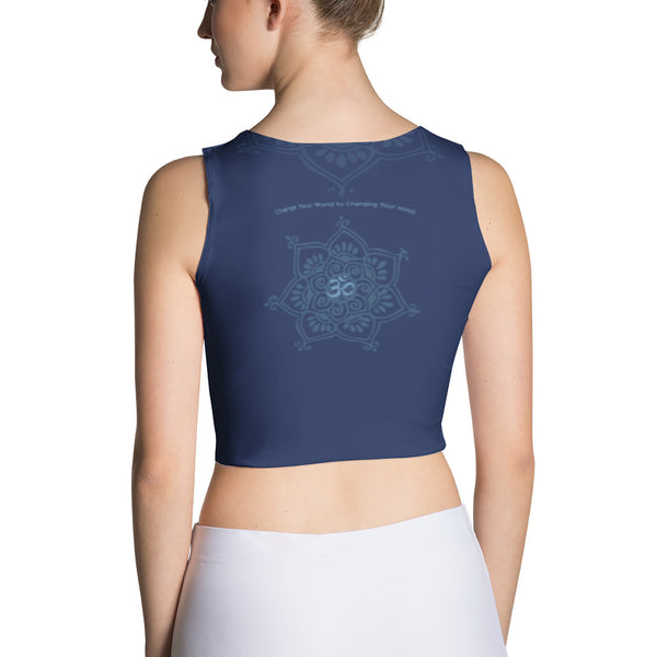 Sri Ganesha - Yoga Sublimation Crop Top