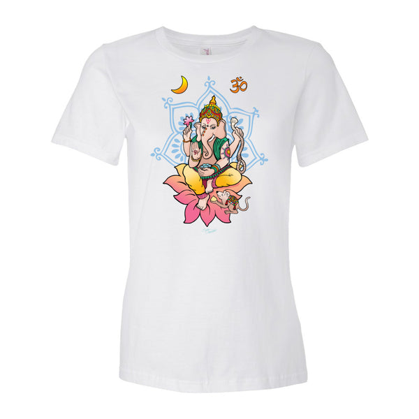 Ganesha yoga t-shirt by Sushila Oliphant, apparel for the spirit