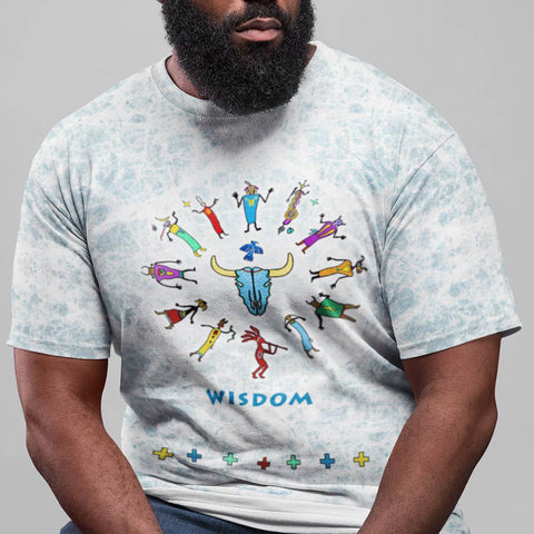 Native American tribal and spiritual t-shirt by Sushila Oliphant for Apparel for the Spirit