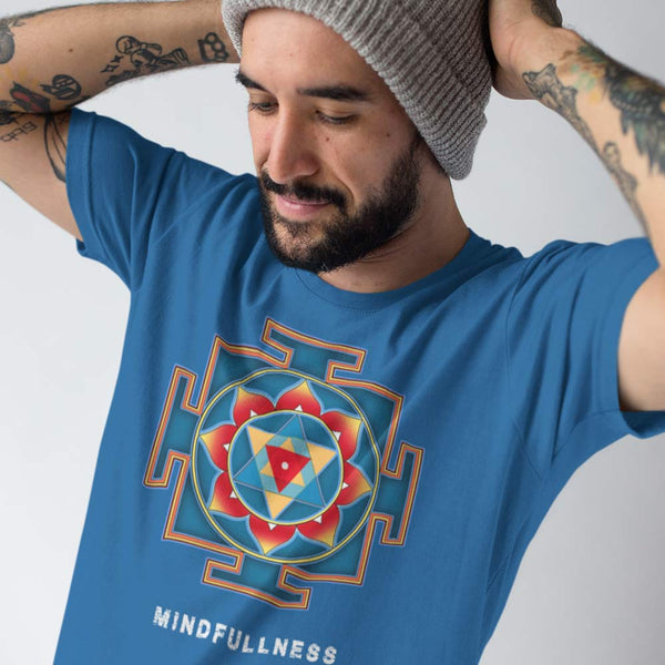 Yantra of Ganesha yoga t-shirt by Sushila Oliphant, apparel of the spirit