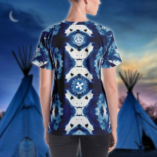 Native American spiritual t-shirt by Sushila Oliphant